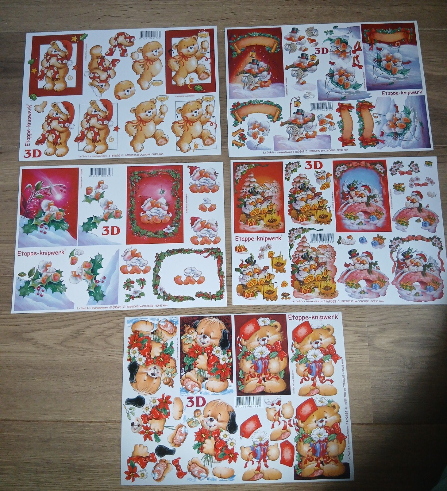 Le Suh Etappe Knipwerk Kerst, Nieuw, Meerkleurig, Ophalen of Verzenden, Papier of Karton
