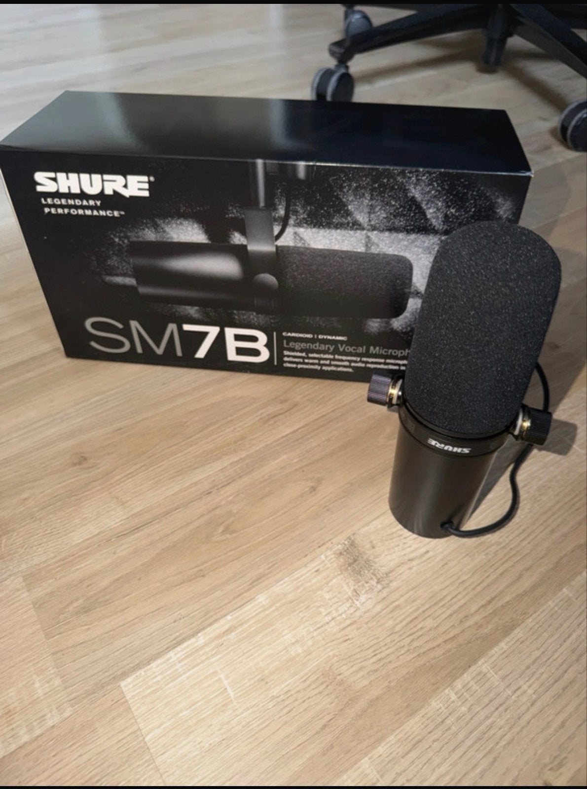 Shure SM7B microfoon in nette staat, Verzenden, Zo goed als nieuw, Studiomicrofoon