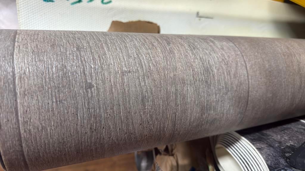‼️coupon vinyl 2,55x3m restpartij vloerbedekking Novilon‼️, Ophalen of Verzenden, Nieuw, Minder dan 10 m², Vinyl