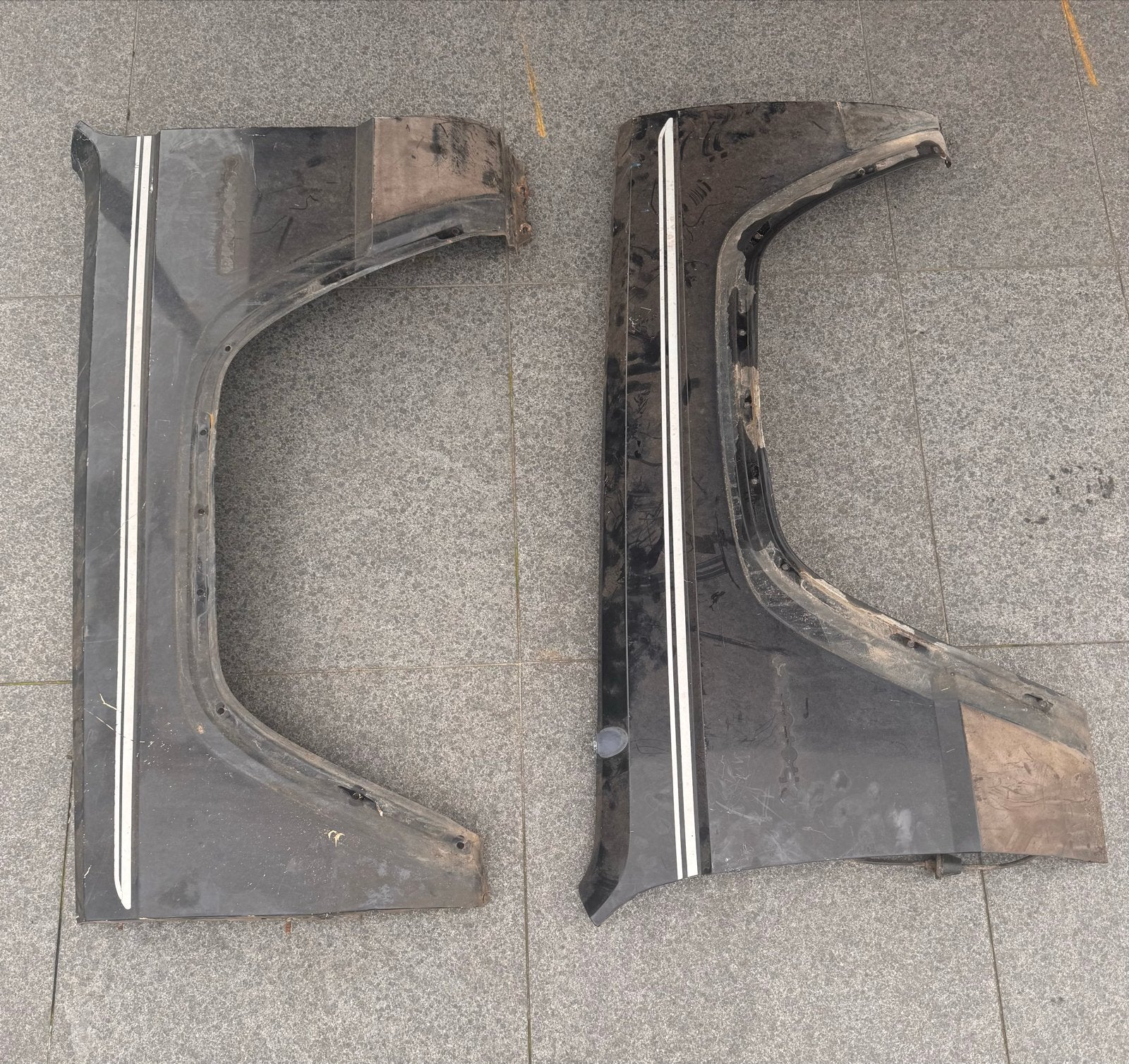 Spatborden Jeep Cherokee XJ - Gebruikt, Gebruikt, Voor, Spatbord, Ophalen