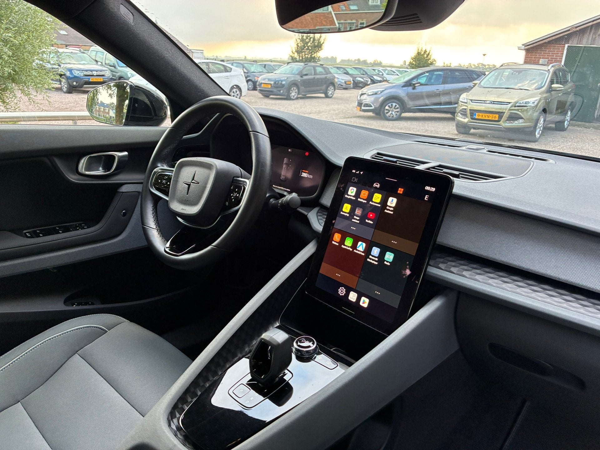Polestar 2 Standard Range Single Motor 63kWh | 90% Soh + Car, Auto's, Polestar 2, Stof, Gebruikt, Automatische klimaatregeling
