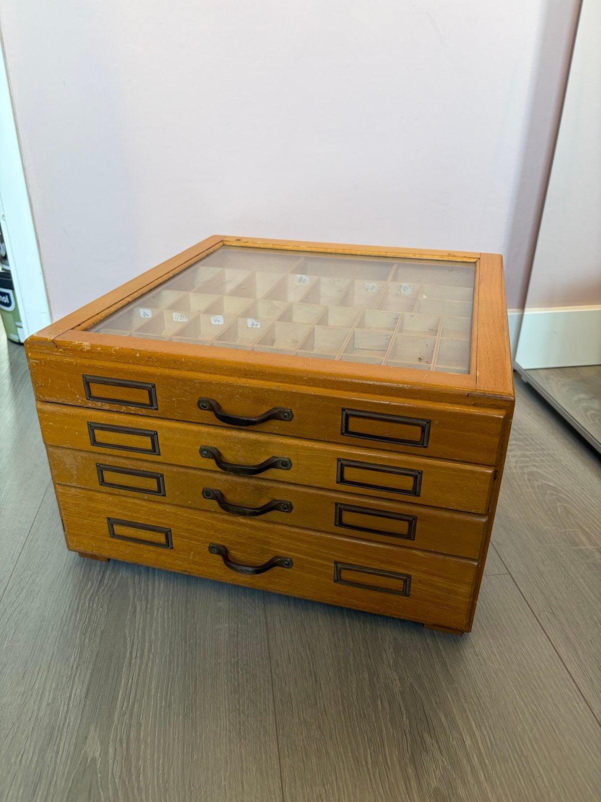 Vintage Prym Naaidoos / Opbergkastje met Lades, Ophalen, Gebruikt, Overige typen