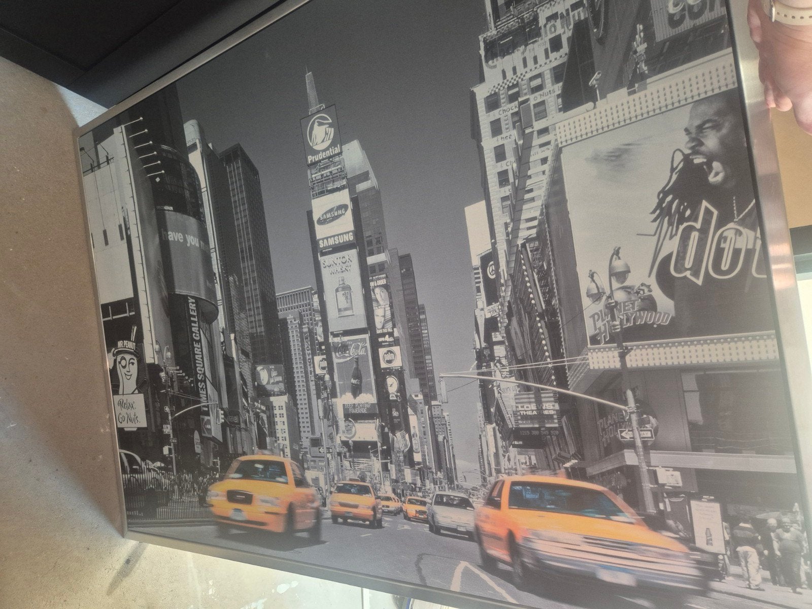 New york schilderij, Ophalen of Verzenden, Nieuw, Minder dan 85 cm