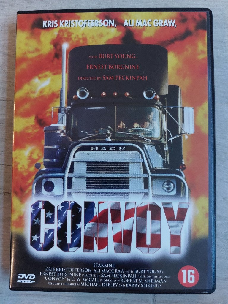 DVD Convoy (1978) (Kris Kristofferson), Ophalen, 1960 tot 1980, Vanaf 16 jaar, Nederlands