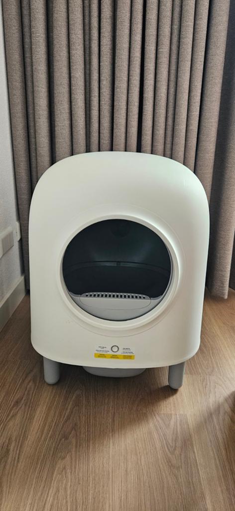 Petree cube automatisch kattenbak, Ophalen