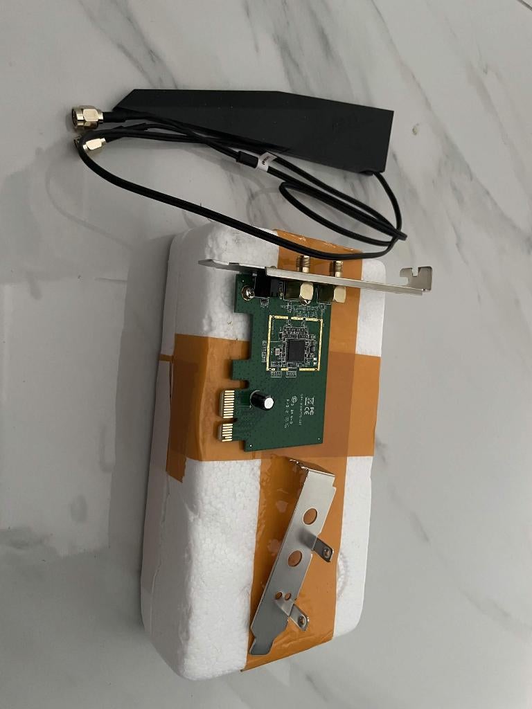 ASUS PCE-N15 WiFi PCIe Card, Computers en Software, Netwerkkaarten, Ophalen of Verzenden, Zo goed als nieuw, Intern, ASUS