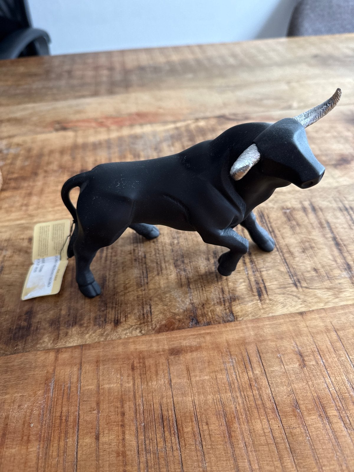 Nadal Toro Mediano Negro Stier Beeldje - Handgemaakt, Ophalen of Verzenden, Zo goed als nieuw, Dier