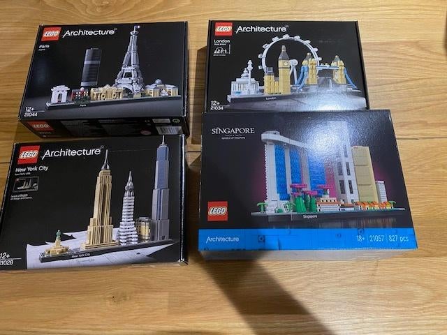 Lego Architecture sets nieuw, Compleet, Lego, Nieuw, Architecture