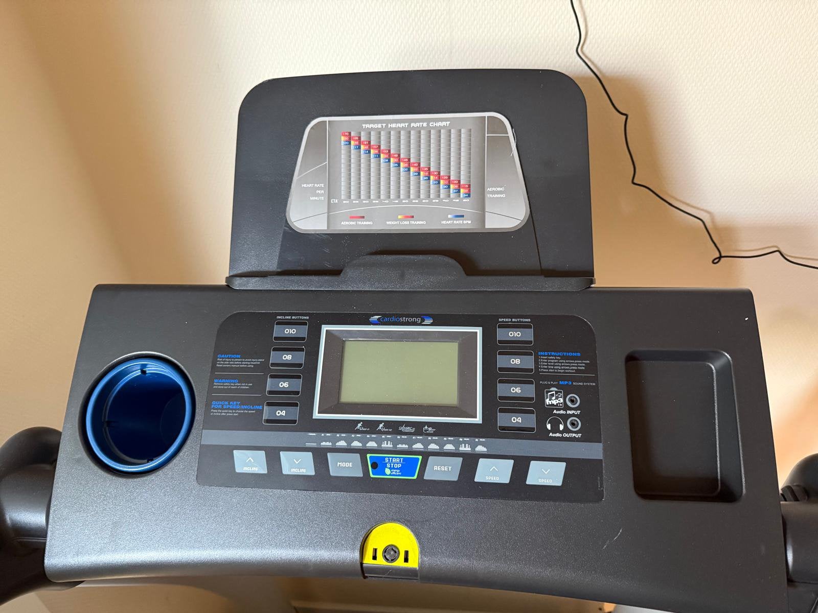 Loopband cardio strong TR 30, Ophalen, Gebruikt, Aluminium, Loopband