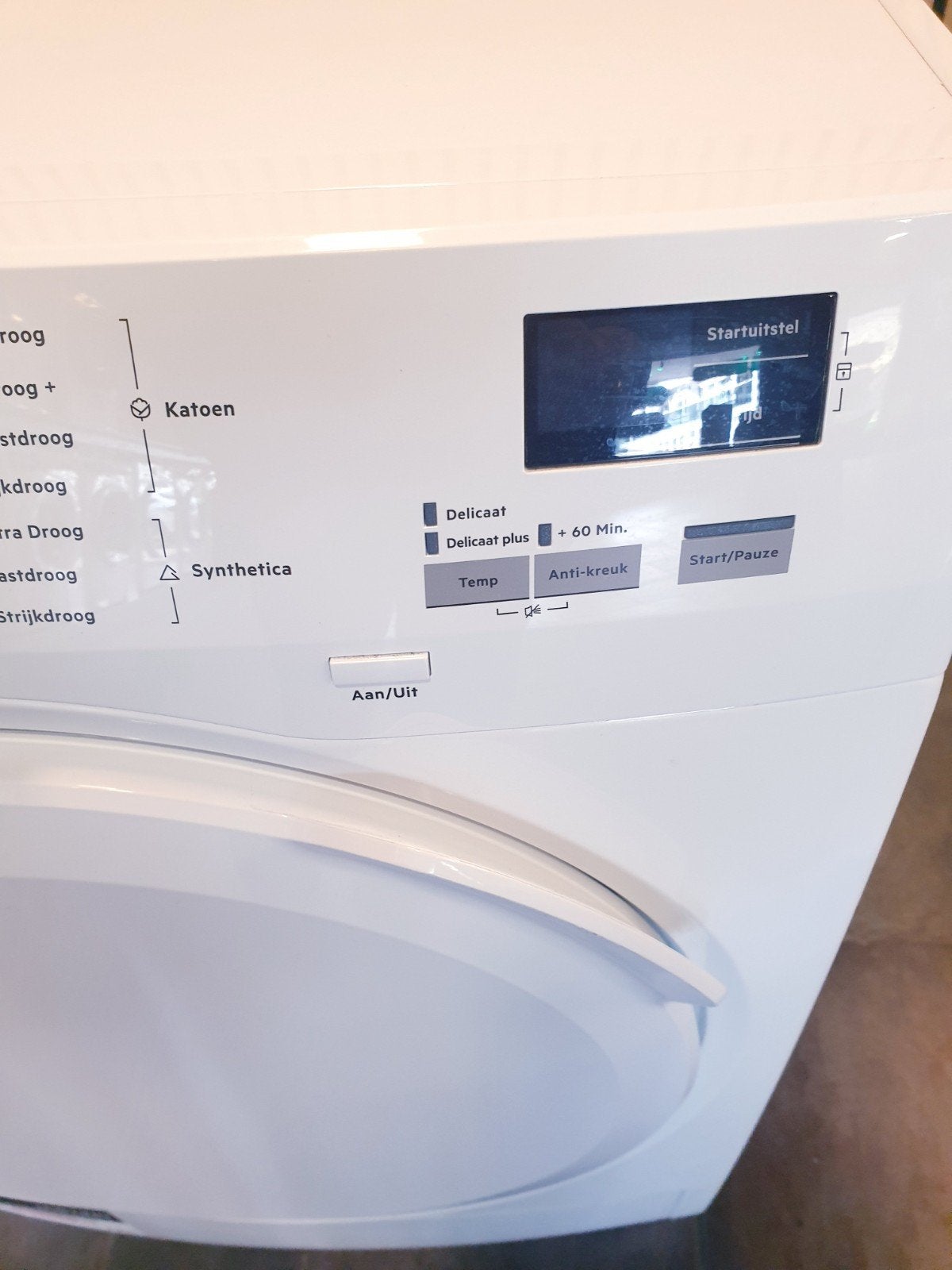 condens droger AEG 6000Series 1JAAR GARANTIE, Minder dan 85 cm, Anti-kreukfase, Refurbished, Ophalen of Verzenden