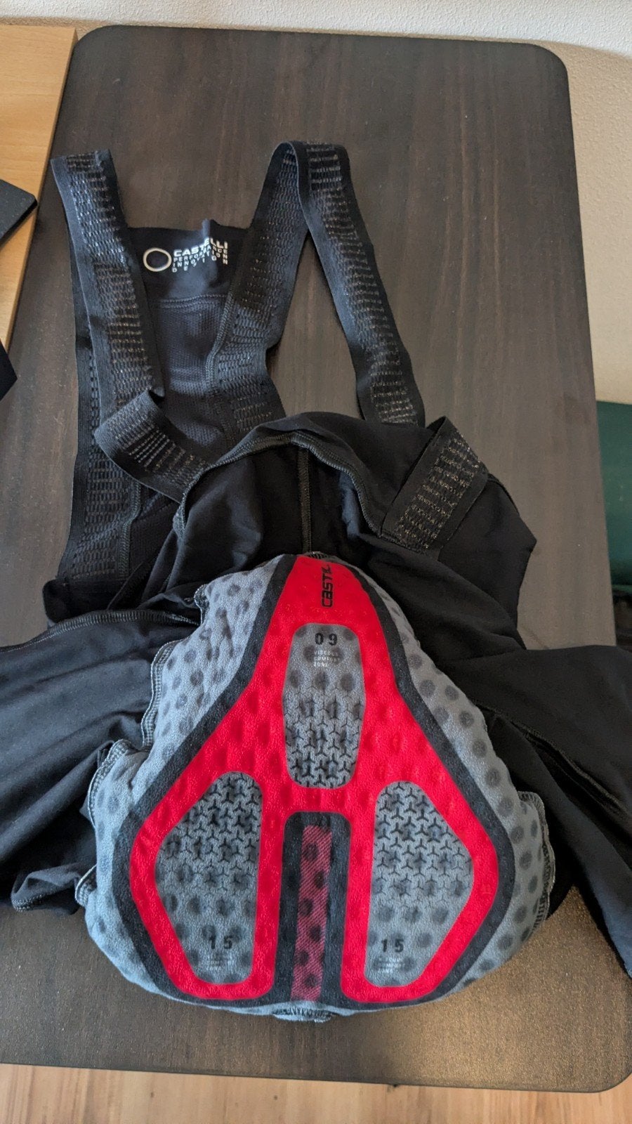 Castelli Espresso 2 fietsbroek zwart (2026) maat L, Castelli, Heren, Zo goed als nieuw, L