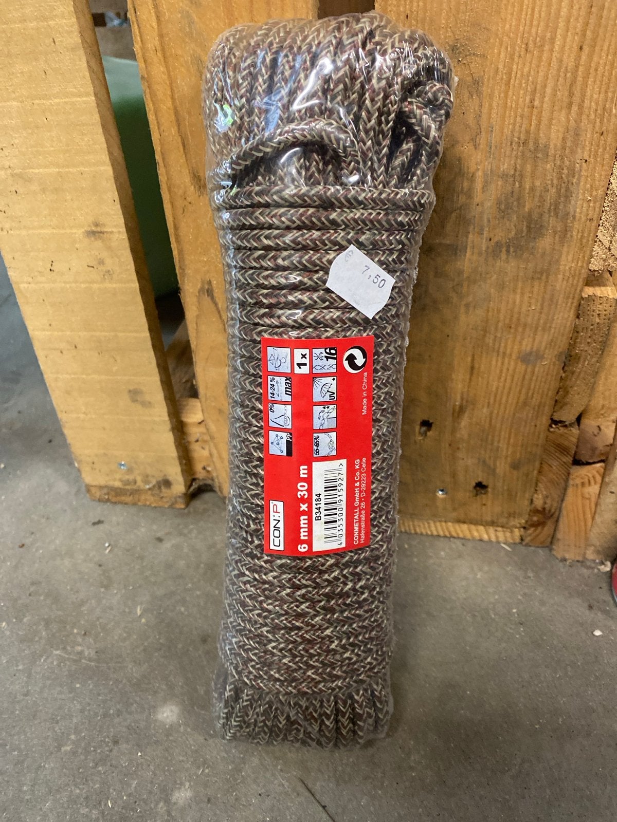 Nieuw touw 6 mm x 30 m - Ideaal voor diverse klussen, Onbekend, Nieuw, Ophalen of Verzenden, Onbekend