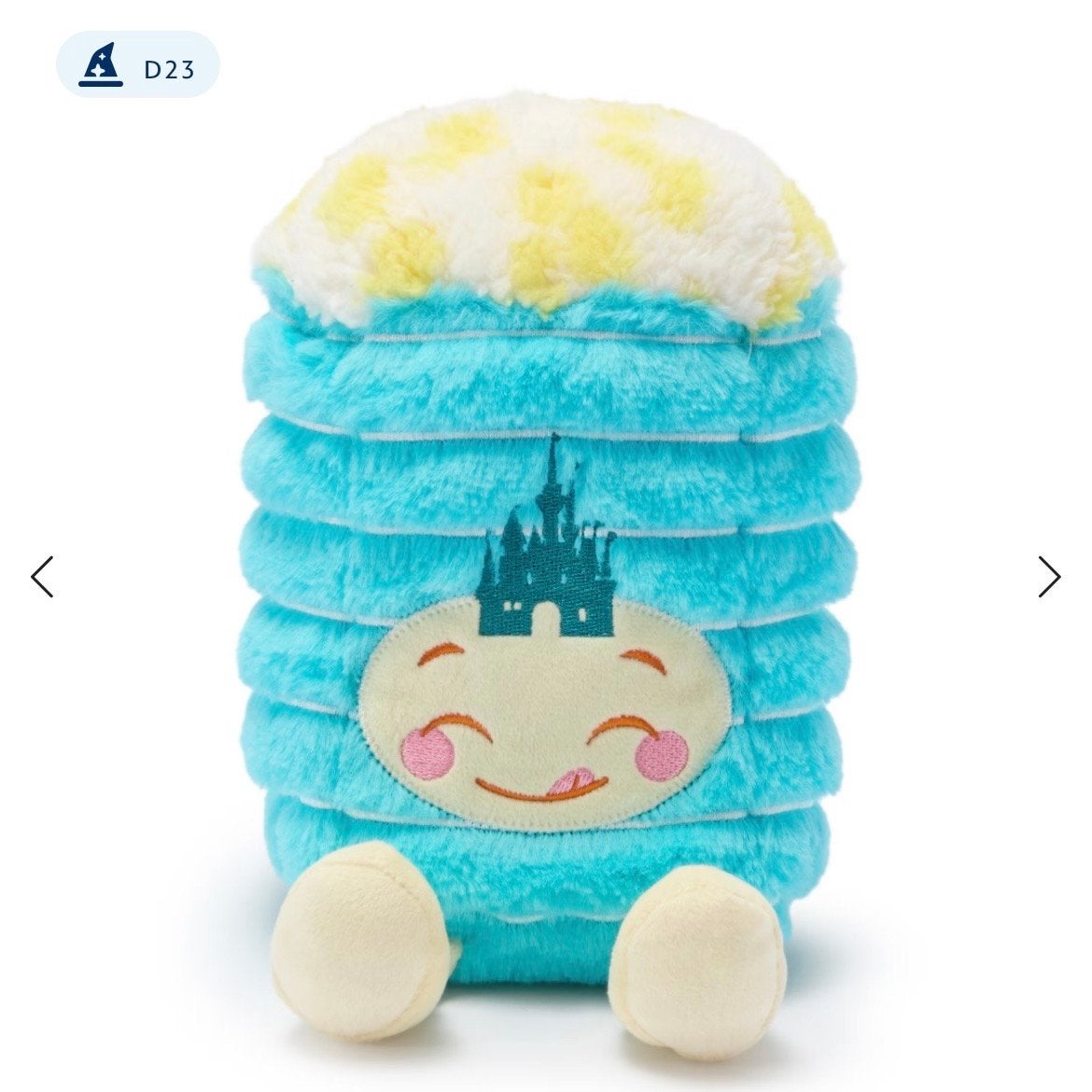 Disney Popcorn Knuffel D23 Iconics 19cm, Ophalen of Verzenden, Overige figuren, Nieuw, Knuffel