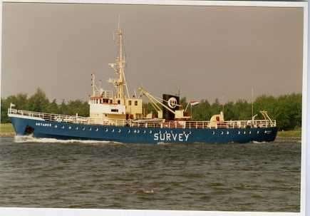 scheepvaart-foto-antares-ex loodswezen-2x-N5, Ophalen of Verzenden, Zo goed als nieuw, Boek of Tijdschrift