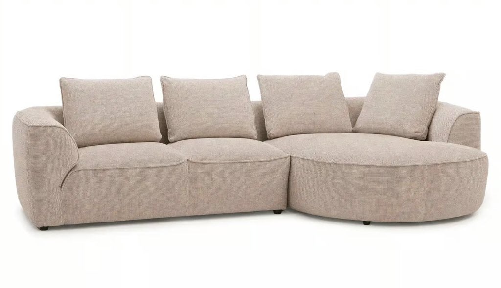 Hoekbank Seats and Sofas, Huis en Inrichting, Ophalen, Overige materialen, Hoekbank, Vogue hoekbank Scandinavische stijl