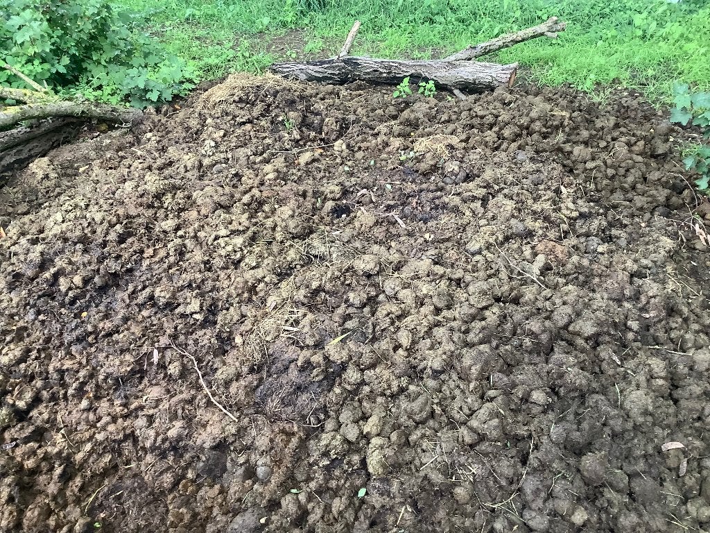 Gratis af te halen paardenmest, Ophalen, Mest