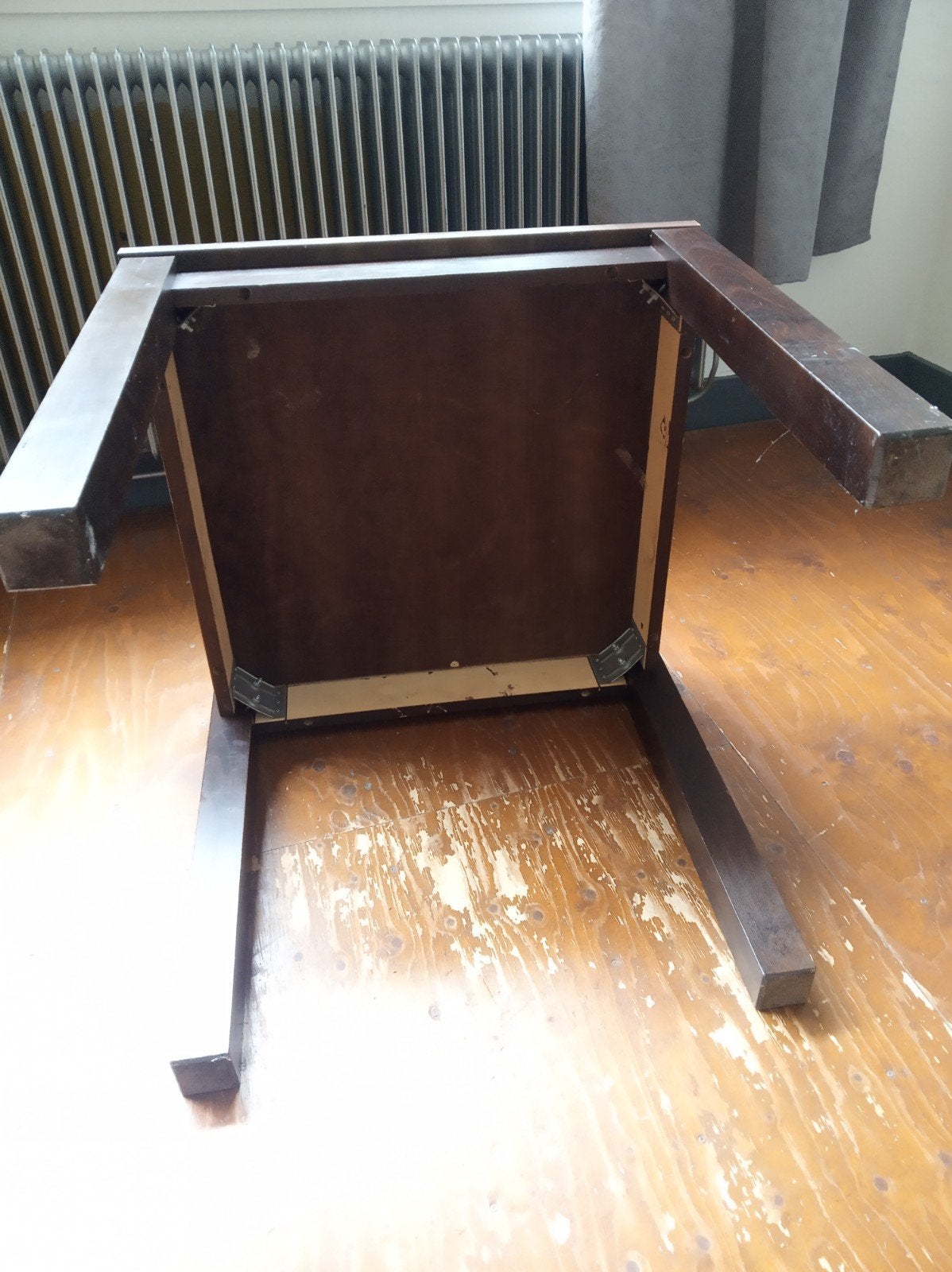Partij koloniale vierkante tafels, ook per stuk verkrijgbaar, Ophalen, Gebruikt, Vierkant, 50 tot 100 cm