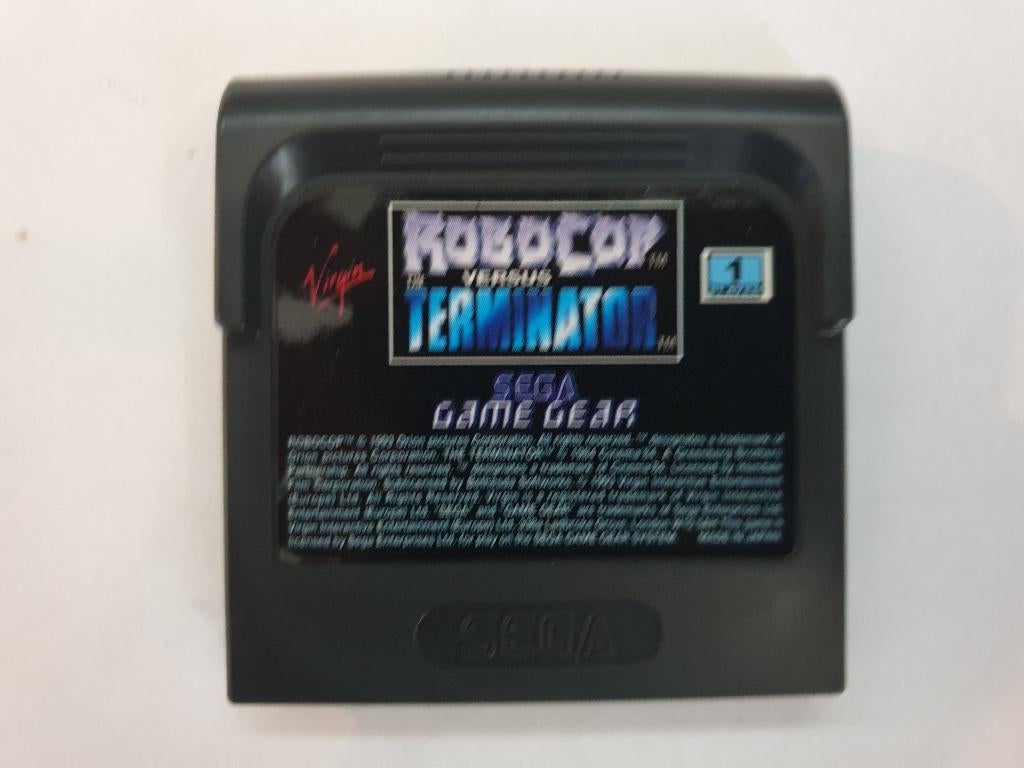 ROBOCOP vs TERMINATOR, Gebruikt, Game Gear, 1 speler, Racen en Vliegen