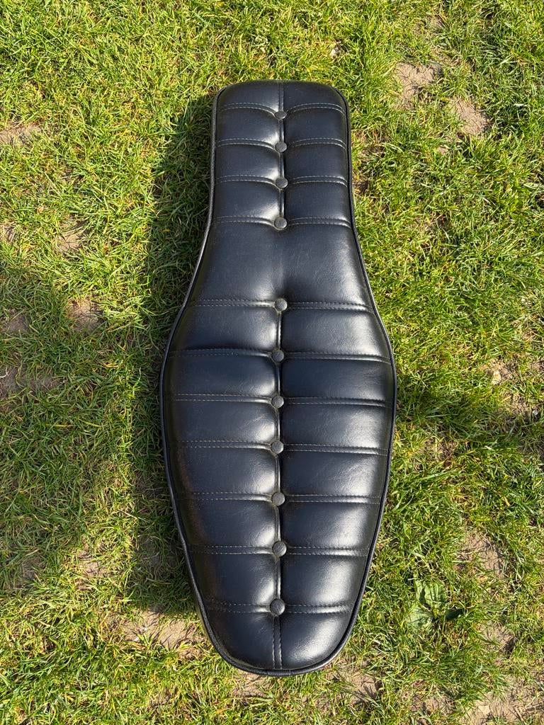 Sportster ironhead Le Pera motorzadel - Zwart , ZGAN, Motoren, Ophalen of Verzenden, Gebruikt