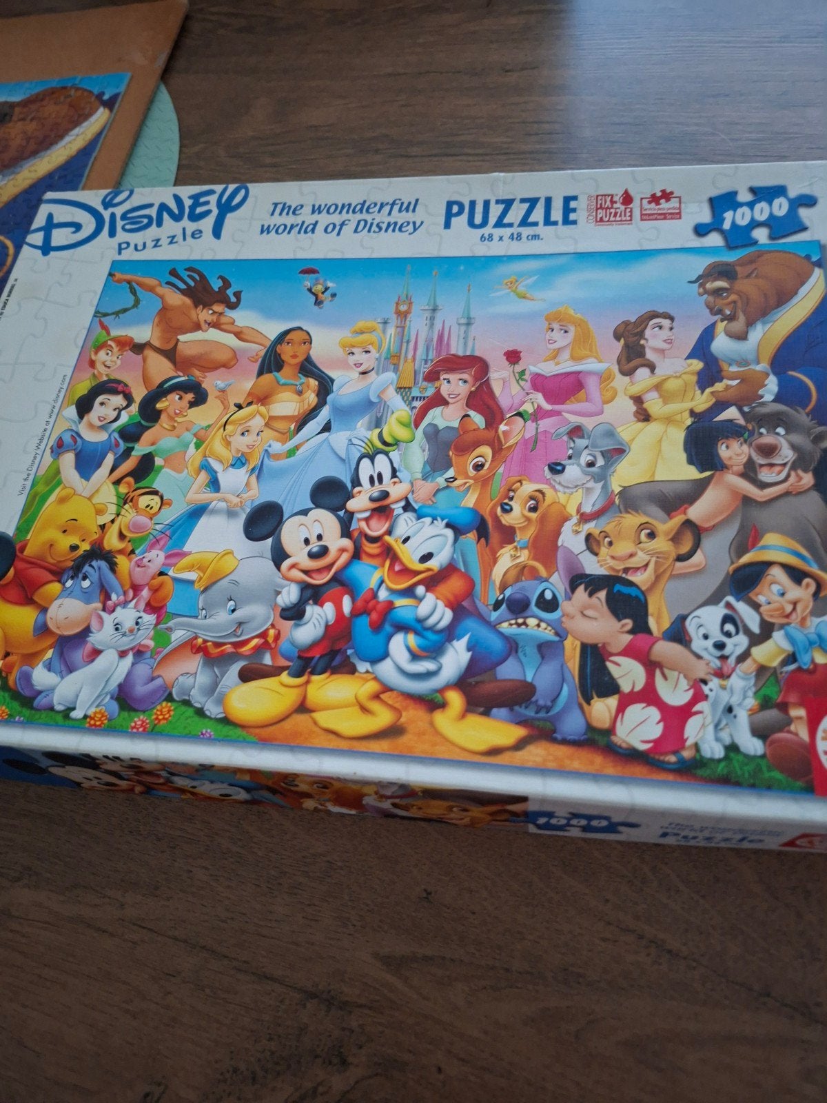disneypuzzel compleet, Hobby en Vrije tijd, Denksport en Puzzels, Ophalen, 500 t/m 1500 stukjes, Gebruikt