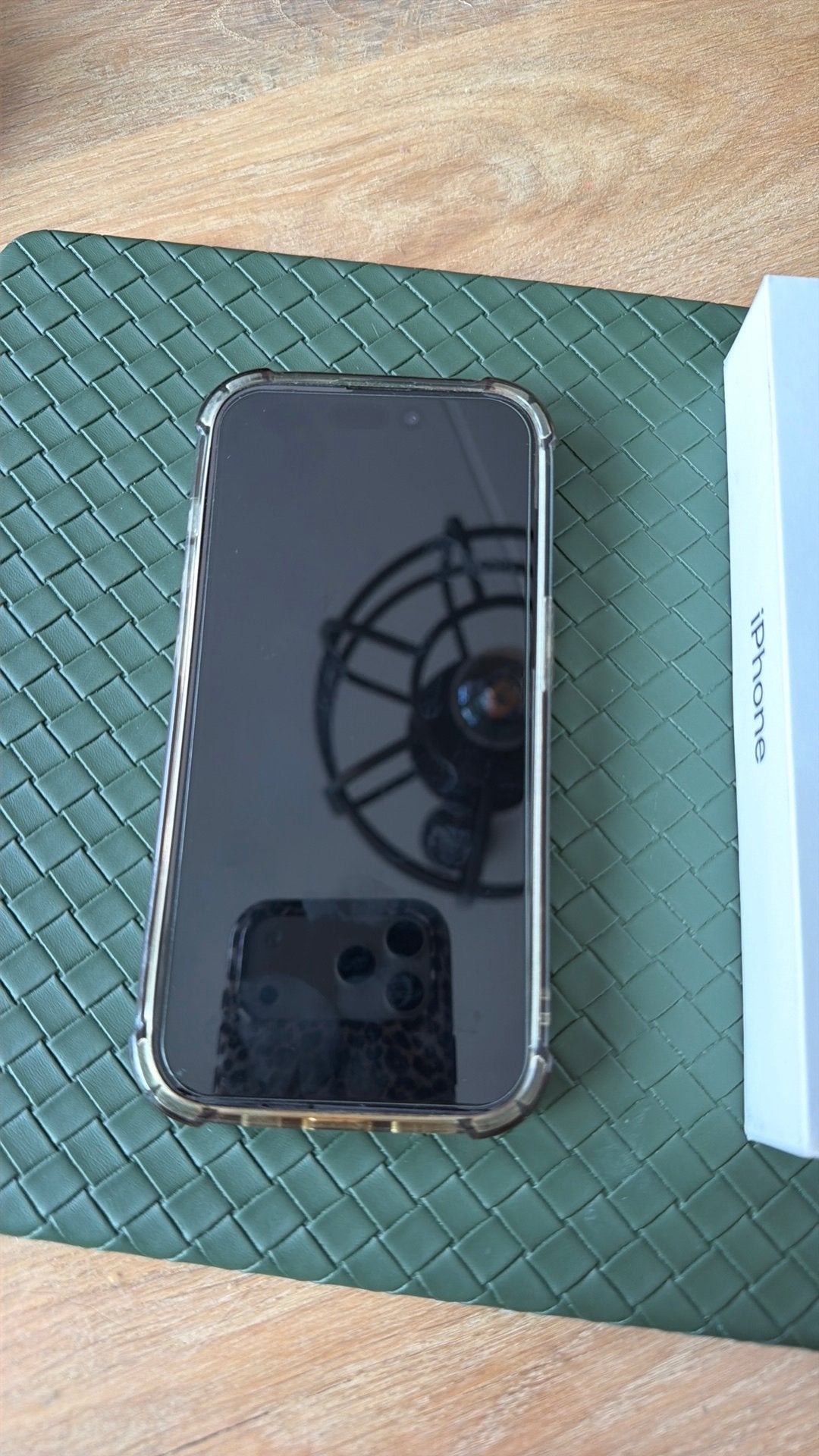Apple iphone 15 pro, Ophalen, 128 GB, Zwart, Zo goed als nieuw