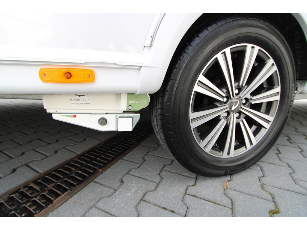 Dethleffs Nomad Avantgarde 460 EL Voortent-Mover-Fietsenrek, Caravans en Kamperen, Standaardzit, Bedrijf, Tot en met 3, Ringverwarming