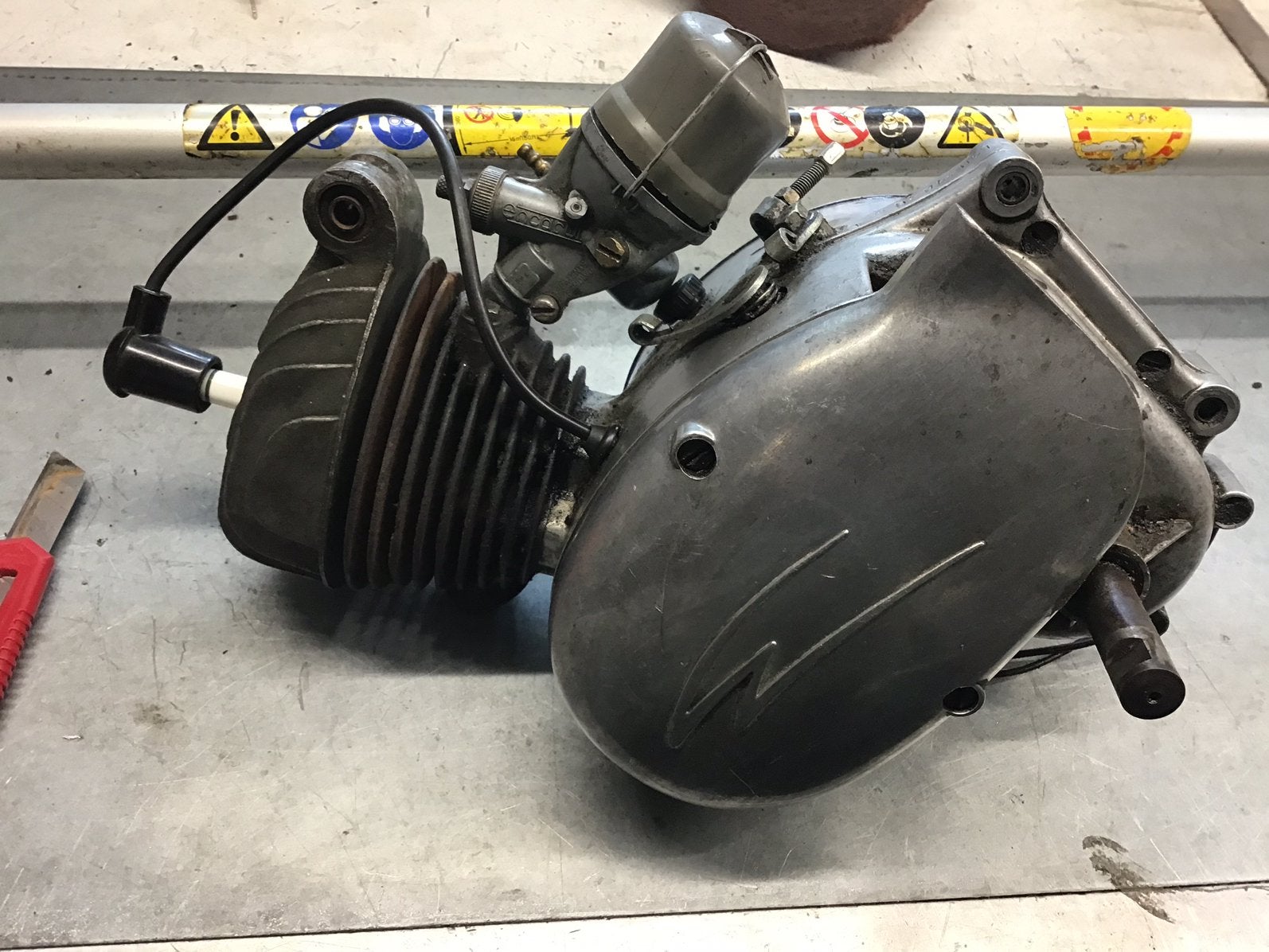Minarelli FB3 Motorblok incl carburateur en ontsteking, Ophalen of Verzenden, Gebruikt, Blok, Overige merken