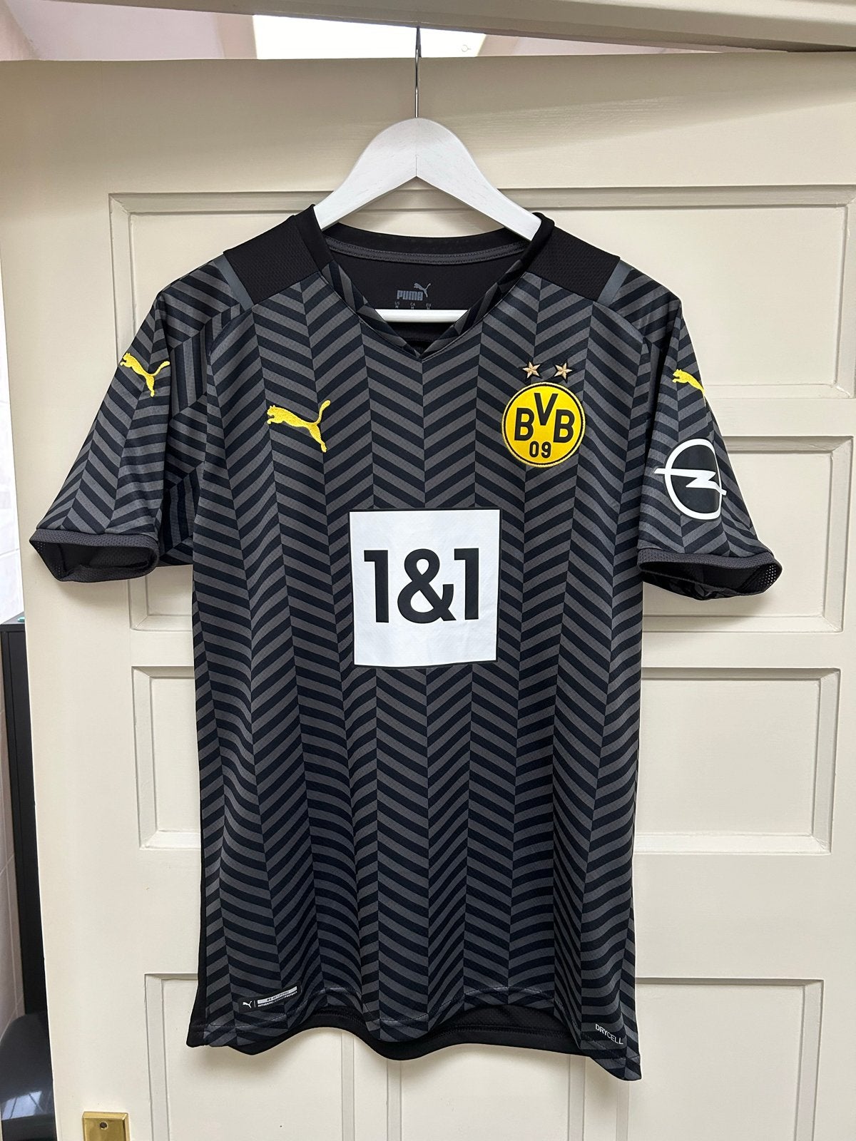 Borussia Dortmund uit tenue 2021-2022 - Maat M, Maat M, Verzenden, Zo goed als nieuw, Shirt