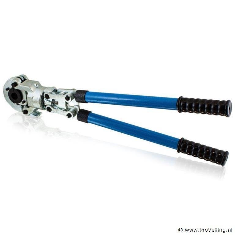 Online Veiling: Krimptang hydraulisch 4-delig Incl. Koffe..., Doe-het-zelf en Verbouw, Nieuw