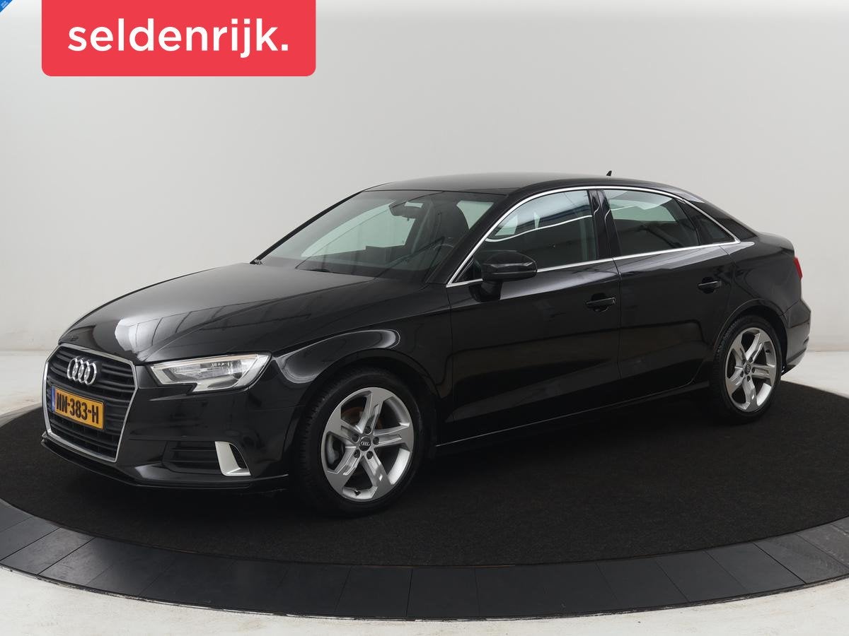 Audi A3 Limousine 1.0 TFSI Pro Line Trekhaak | Cruisecontrol, Auto's, Stof, Gebruikt, 116 pk, Zwart