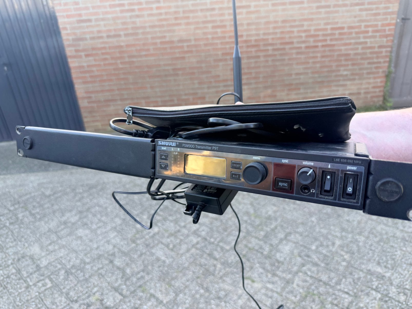 Shure PSM 900 l6e zender met 1x beltpack ontvanger, Muziek en Instrumenten, Ophalen of Verzenden, Gebruikt, Overige typen, Draadloos