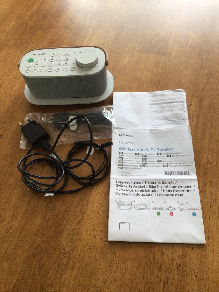 SONY SRS200, Audio, Tv en Foto, Luidsprekers, Ophalen, Overige typen, Zo goed als nieuw, Sony