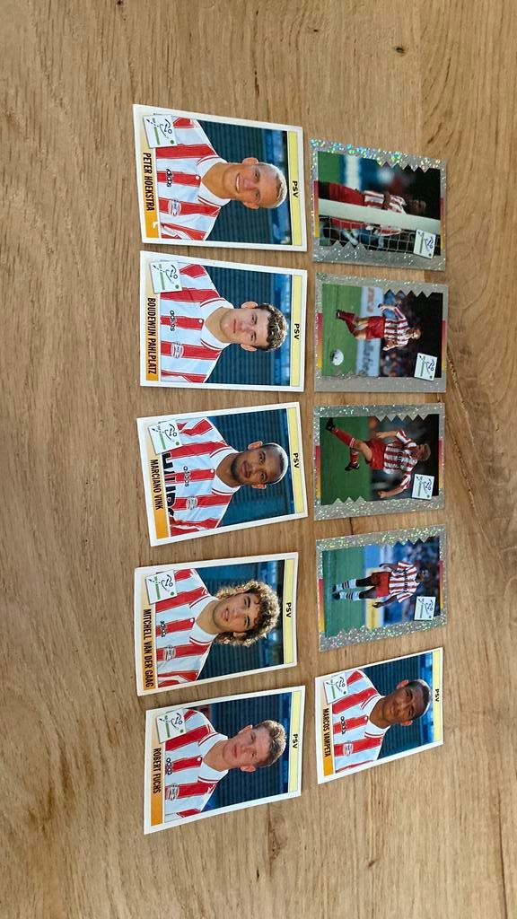 10 x panini voetbal 95, Ophalen of Verzenden, Zo goed als nieuw, Sticker