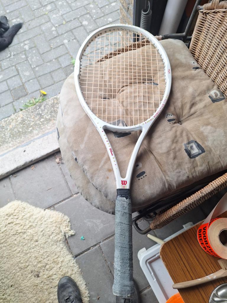 Wilson Midplus Graphite Tennisracket - Gebruikt, Ophalen of Verzenden