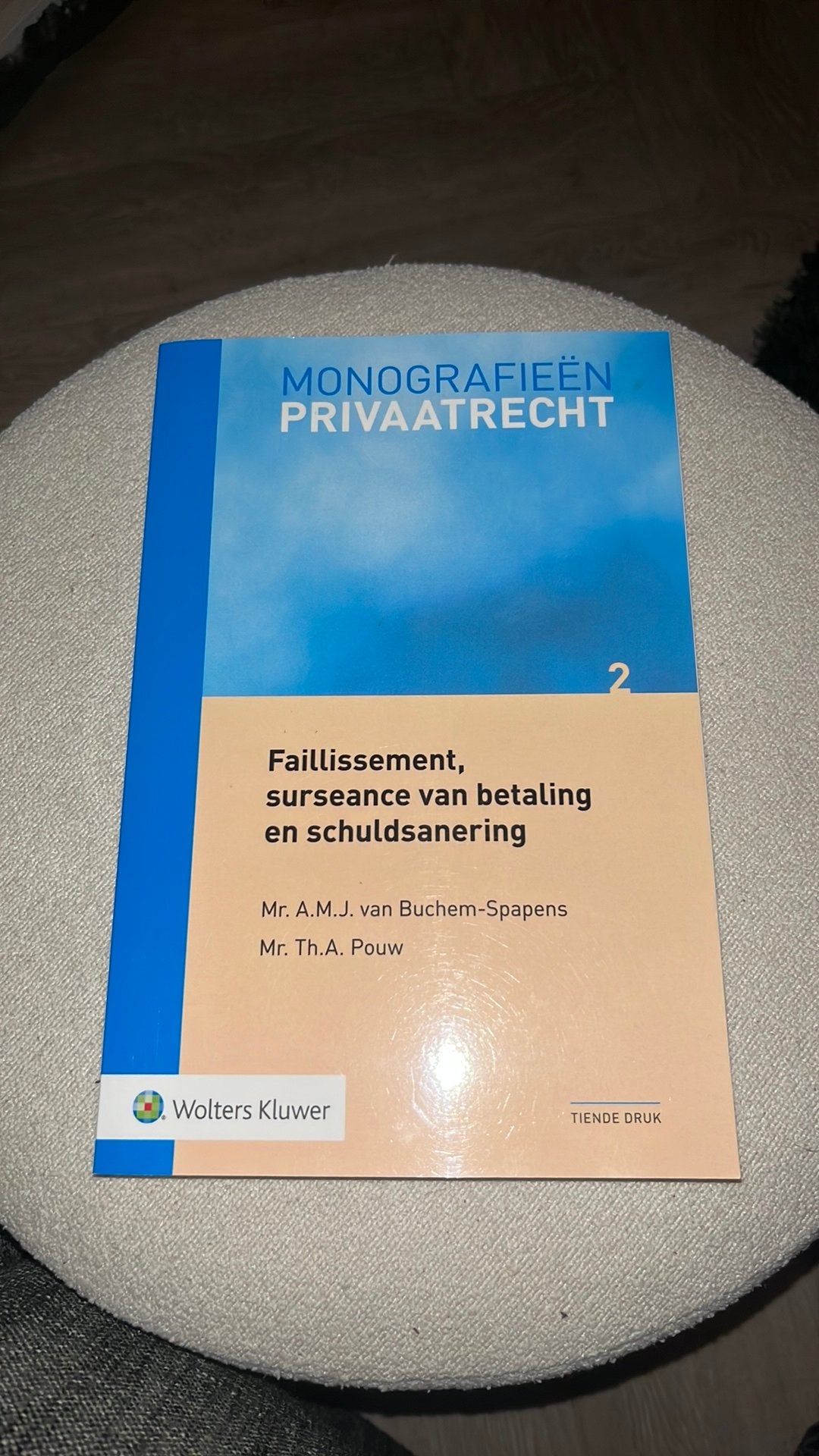 Faillissement, surceance van betaling en schuldsanering, Ophalen of Verzenden, Alpha, Zo goed als nieuw, WO