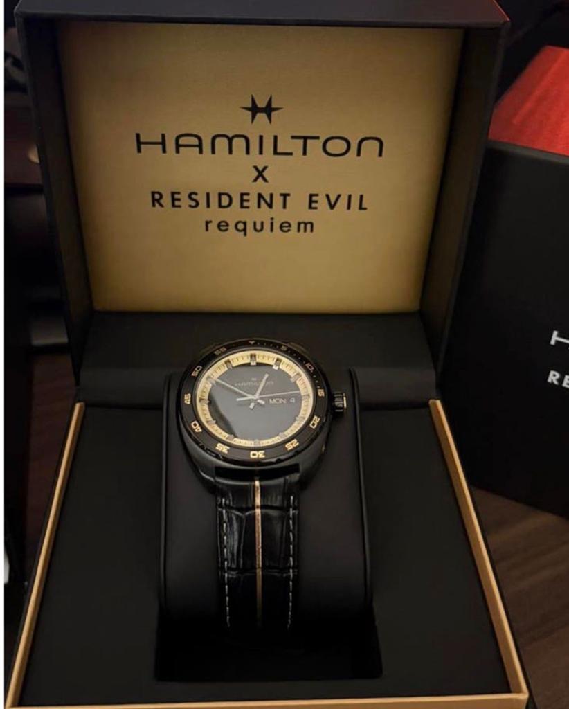 Hamilton RESIDENT EVIL REQUIEM limited edition., Ophalen of Verzenden, Staal, Overige merken