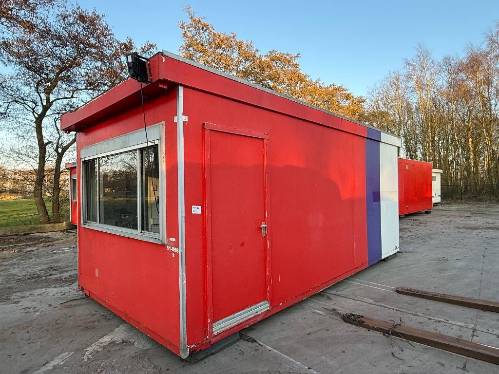 Houten kantoorunit 63 meter NS2, Ophalen of Verzenden