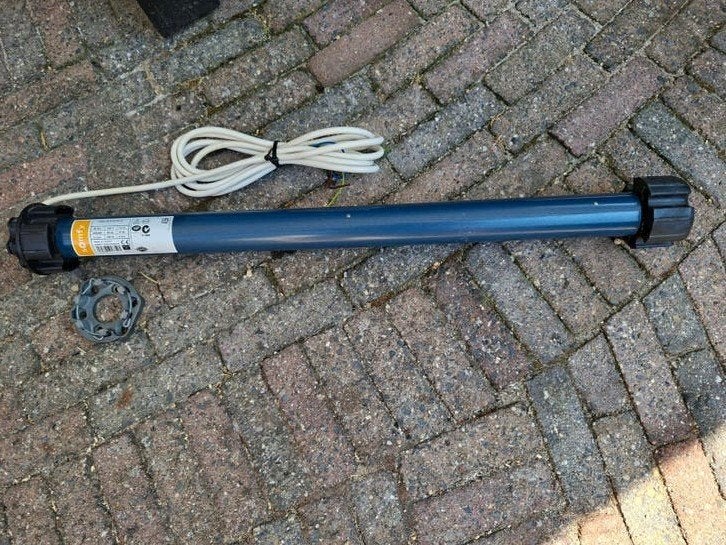Somfy OREA 50 RTS 50/12 buismotor voor zonwering/rolluik, Ophalen of Verzenden, Gebruikt, Knikarmscherm, Elektrisch
