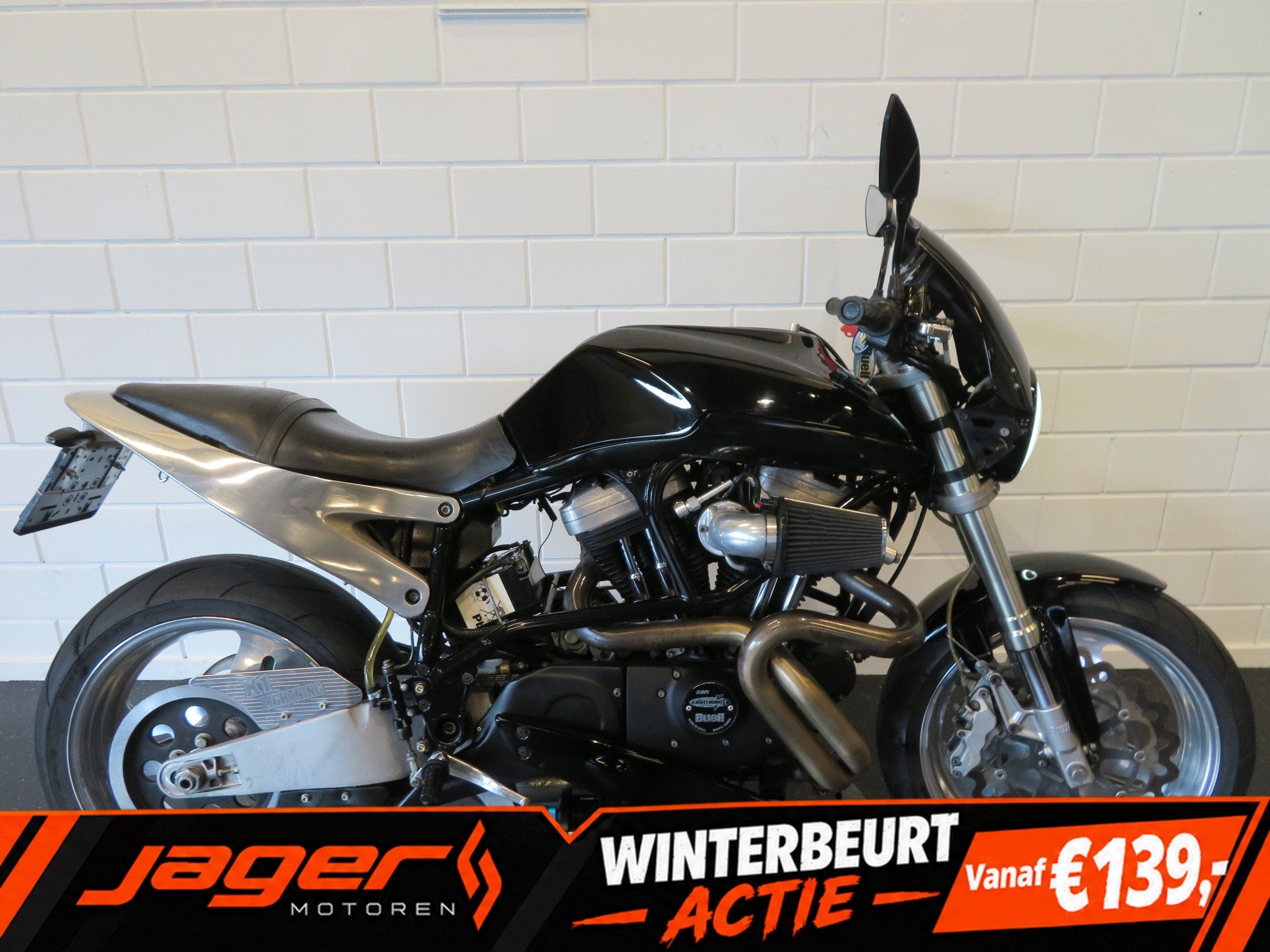 Buell X1 LIGHTNING SUPER! NETTO PRIJS? (bj 2000), Motoren, Naked bike, Gebruikt, Bedrijf