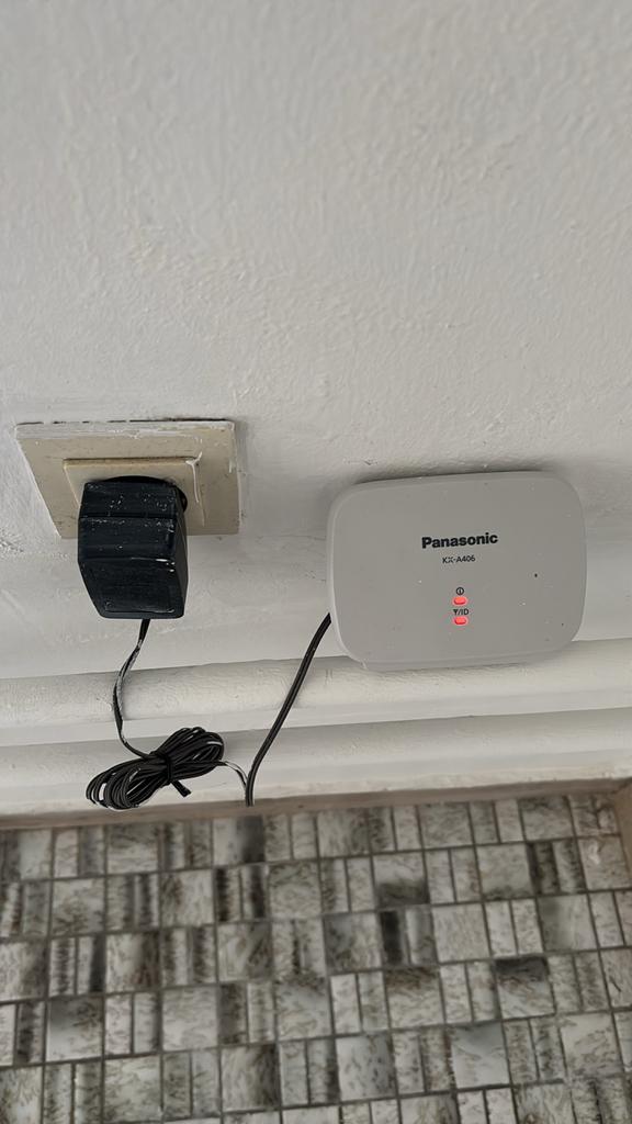 Panasonic KX-A406 DECT repeater - getest en werkend, Ophalen, Gebruikt