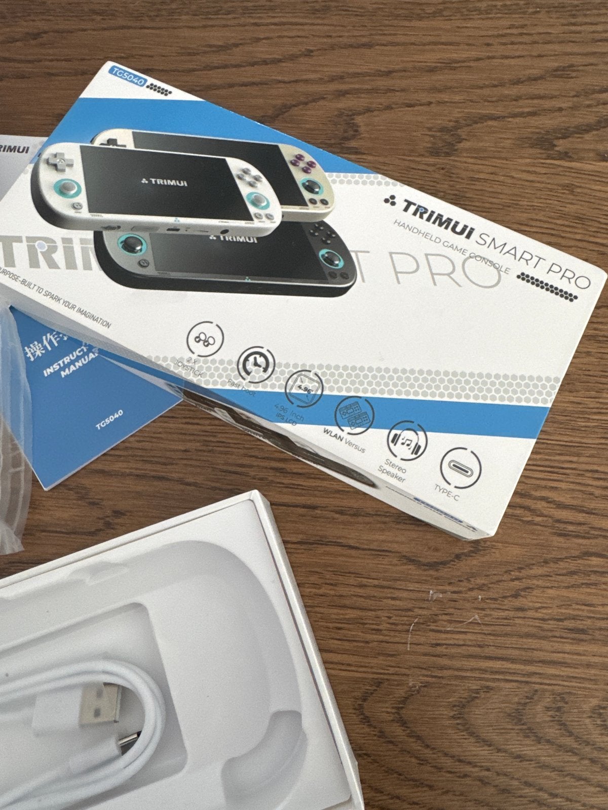 TrimUI Smart Pro Handheld Game Console (Zonder SD-kaart), Spelcomputers en Games, Ophalen of Verzenden, TrimUI, Zo goed als nieuw