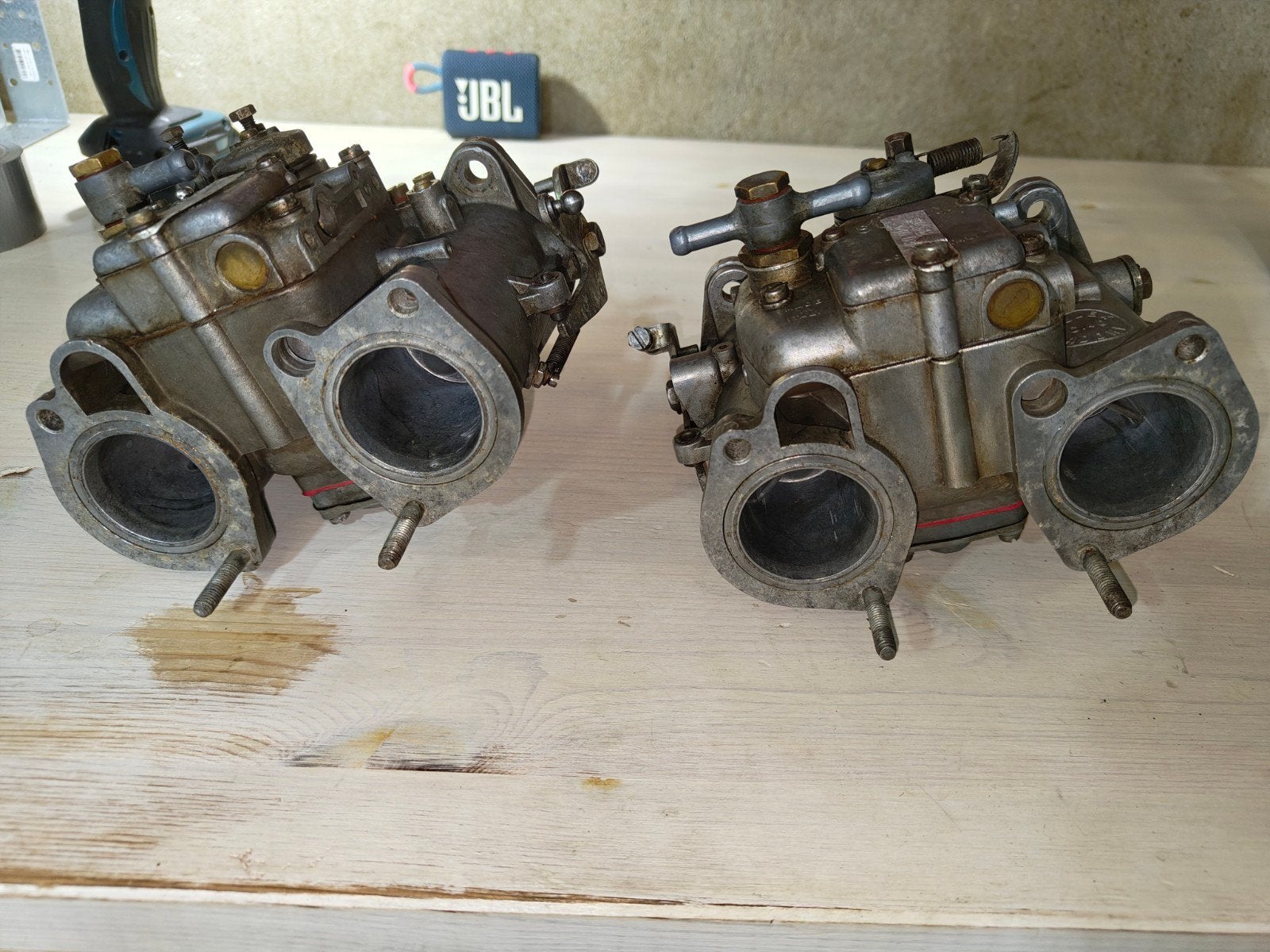 Dubbele Solex carburateurs - Alfa Romeo GTV 2000, Ophalen of Verzenden, Gebruikt, Alfa Romeo