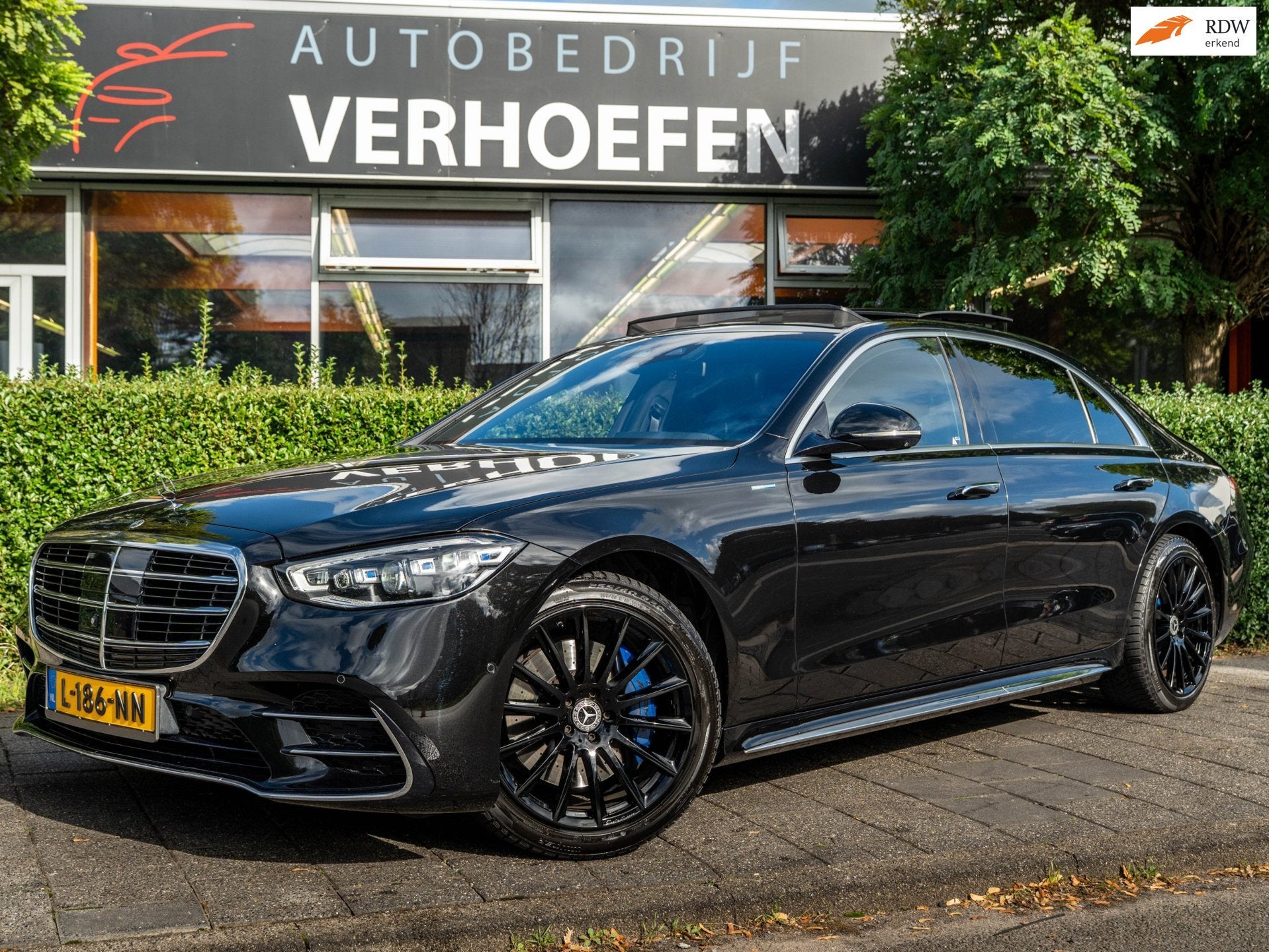 Mercedes-Benz S-klasse 500 4MATIC Lang AMG | 4 WIEL BESTURIN, Auto's, Automaat, Dealer onderhouden, 435 pk, Gebruikt