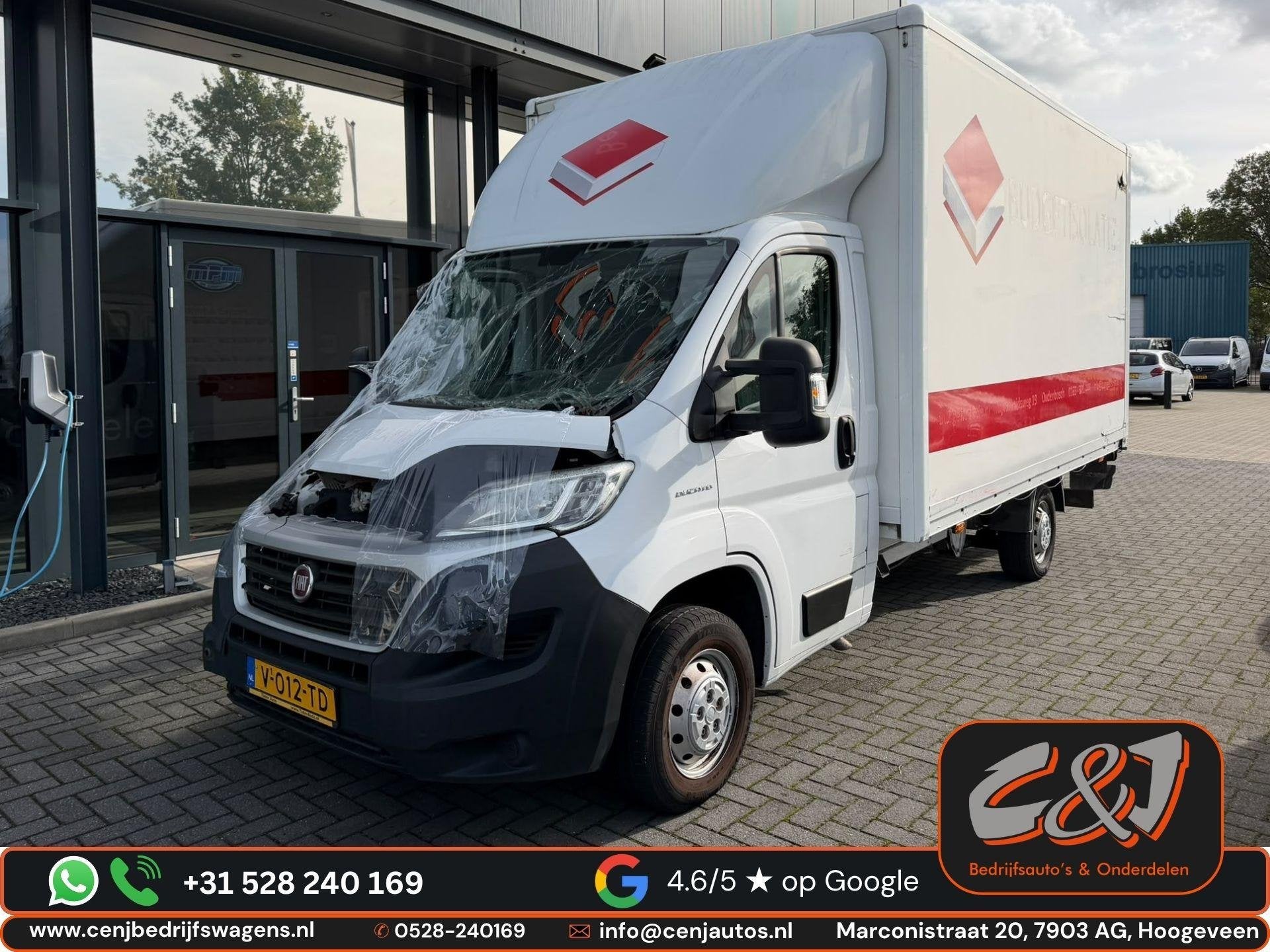 Fiat Ducato 35H 2.3 MultiJet L4H3 bakwagen export/schade l a, Auto diversen, Automaat, Lemelerbergweg 12
1101AJ  Amsterdam, NL