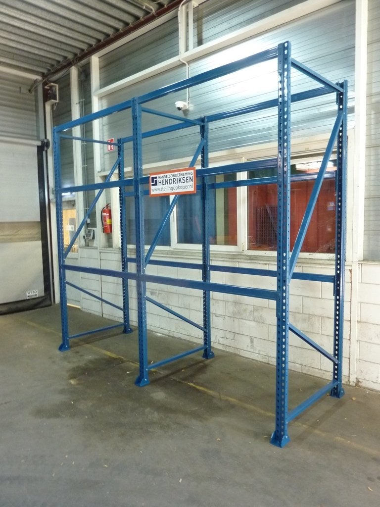 Polypal palletstelling / stelling / opbergrek 346x110x300cm, Ophalen, Gebruikt, Handelsonderneming Hendriksen, Munstermanstraat 6 - Hal 3 - Silvolde