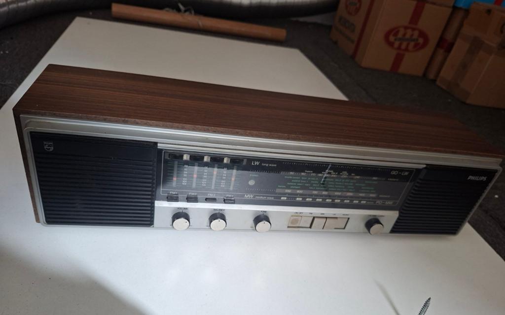 Philips D2920/00 Vintage Radio, Ophalen of Verzenden, Gebruikt, Radio