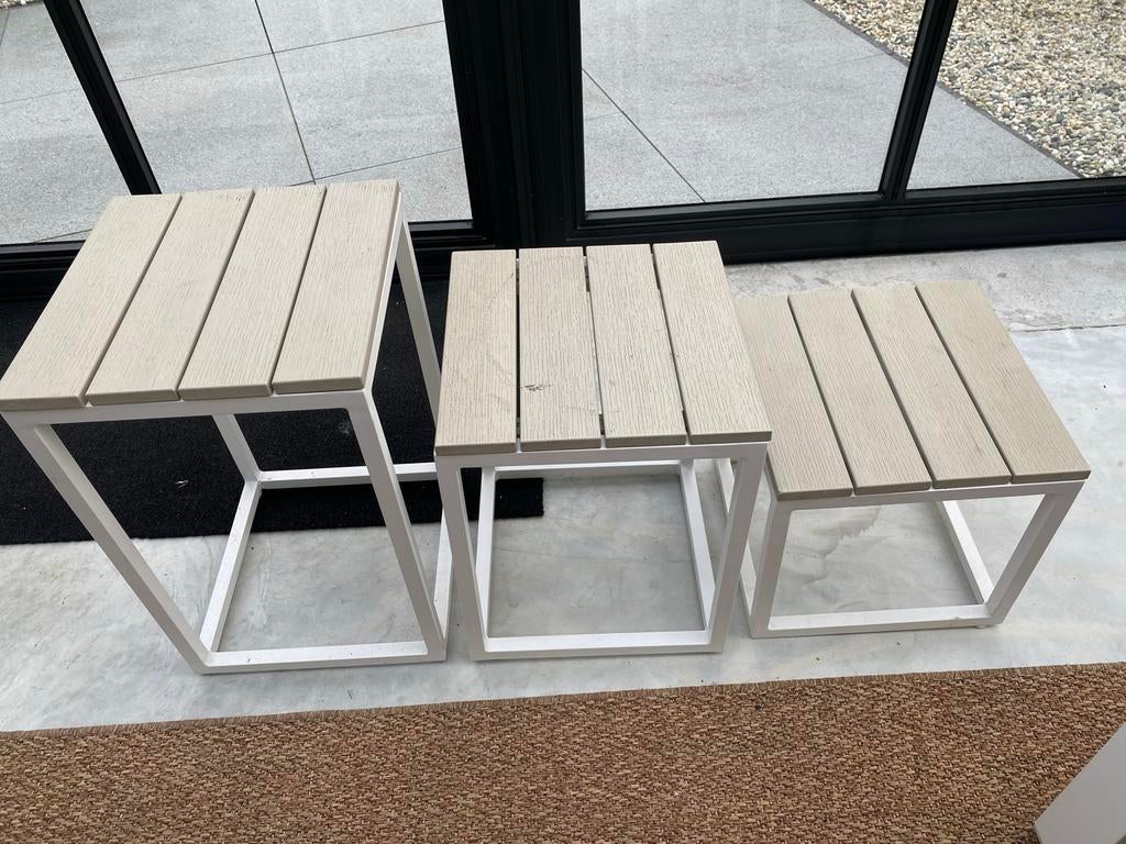 Polywood plankjes grijs life outdoor living, Overige materialen, Minder dan 55 cm, Gebruikt, Ophalen of Verzenden
