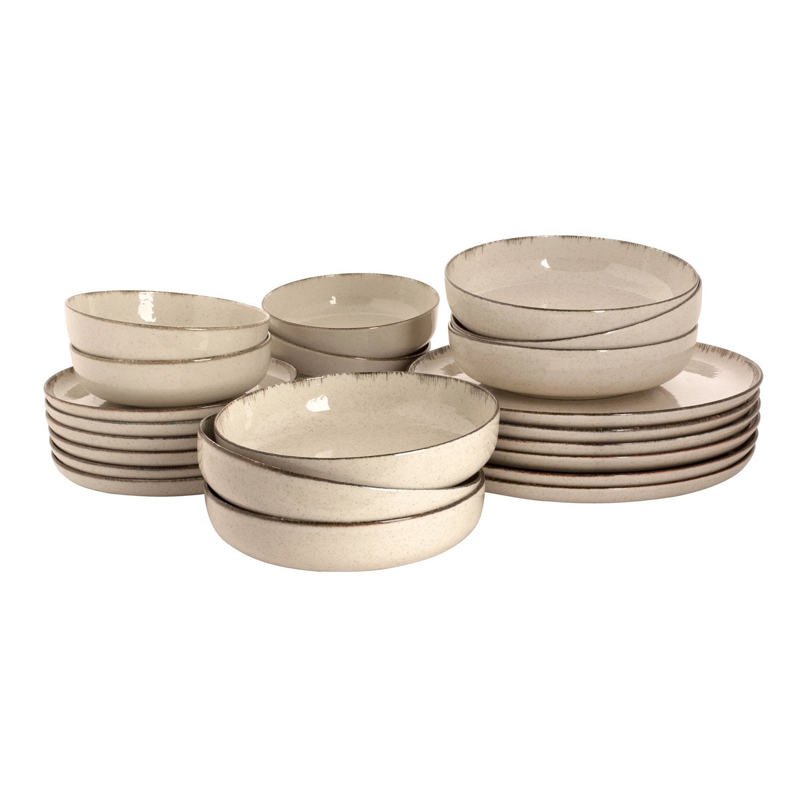 24 delig servies Pearl, Ophalen, Porselein, Overige stijlen