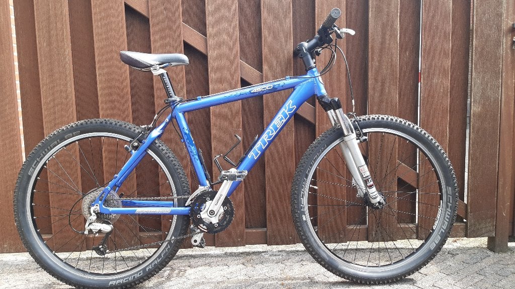 Trek ATB 4500 WSD, Fietsen en Brommers, Ophalen, Gebruikt, Hardtail, Velgrem