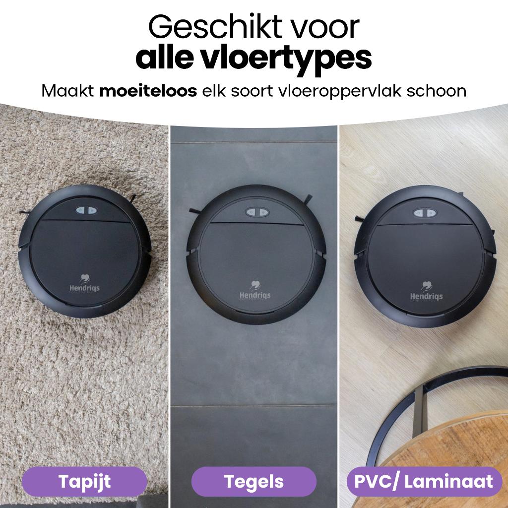 Robotstofzuiger met Dweilfunctie& Laadstation | Nieuw €109,-, Ophalen of Verzenden, Zo goed als nieuw, Hendriks Handelshuis, Robotstofzuiger